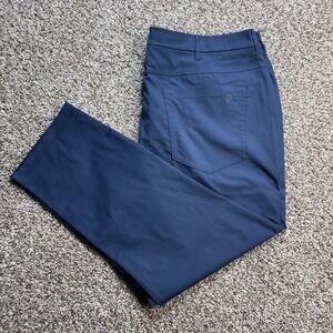 Public Rec Men's 38x27 Workday Pants Navy Blue Performance Trousers